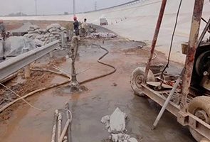 宜昌公路钻孔施工
